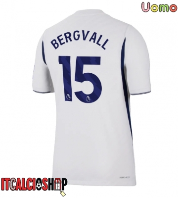 Tottenham Hotspur Lucas Bergvall #15 Prima Maglia 2026-27 Manica Corta